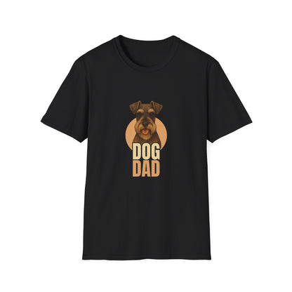 Schnauzer Dog Dad T-shirt - Custom Matching T-shirts for Pet Lovers
