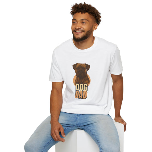 Mastiff Dog Dad T-shirt - Custom Matching T-shirts for Pet Lovers