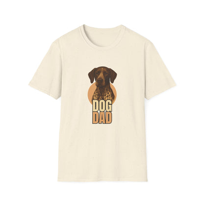 GSP Dog Dad T-shirt - Custom Matching T-shirts for Pet Lovers