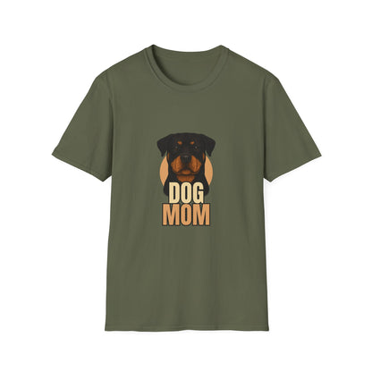 Rottweiler Dog Mom T-shirt - Custom Matching T-shirts for Pet Lovers