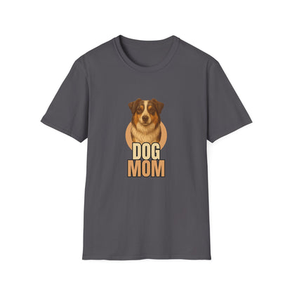 Aussie Dog Mom T-shirt - Custom Matching T-shirts for Pet Lovers