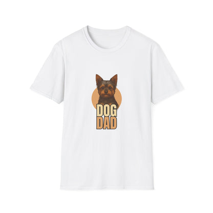Yorkie Dog Dad T-shirt - Custom Matching T-shirts for Pet Lovers